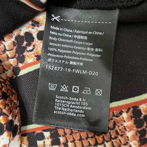 Scotch & Soda Jib-Neck blouse - Picture 9 of 10